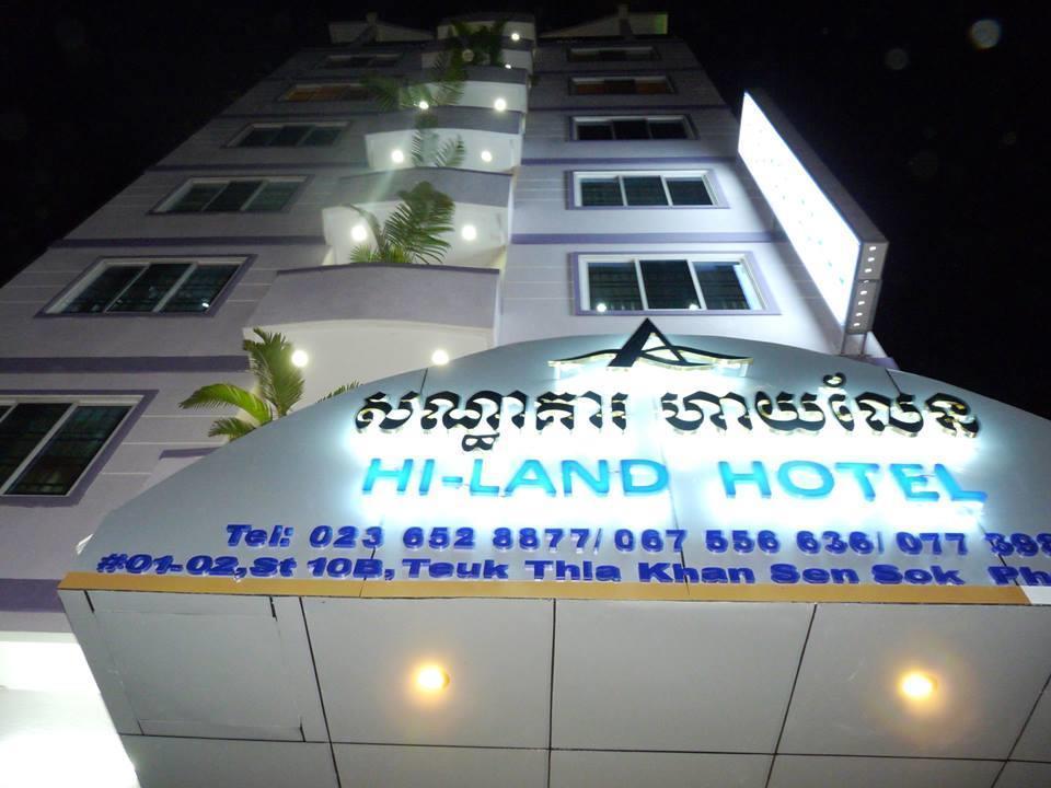 Hotel Hi Land Phnom Penh Exterior foto